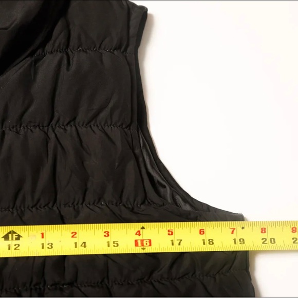 J Jill Down Filled Black Womens Puffer Vest, Small - Picture 10 of 11